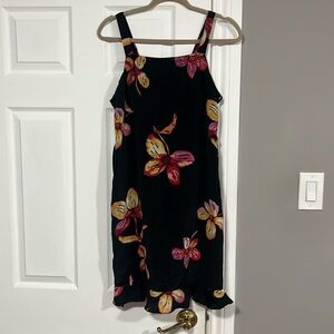 Vintage Tickets Black Floral Dress